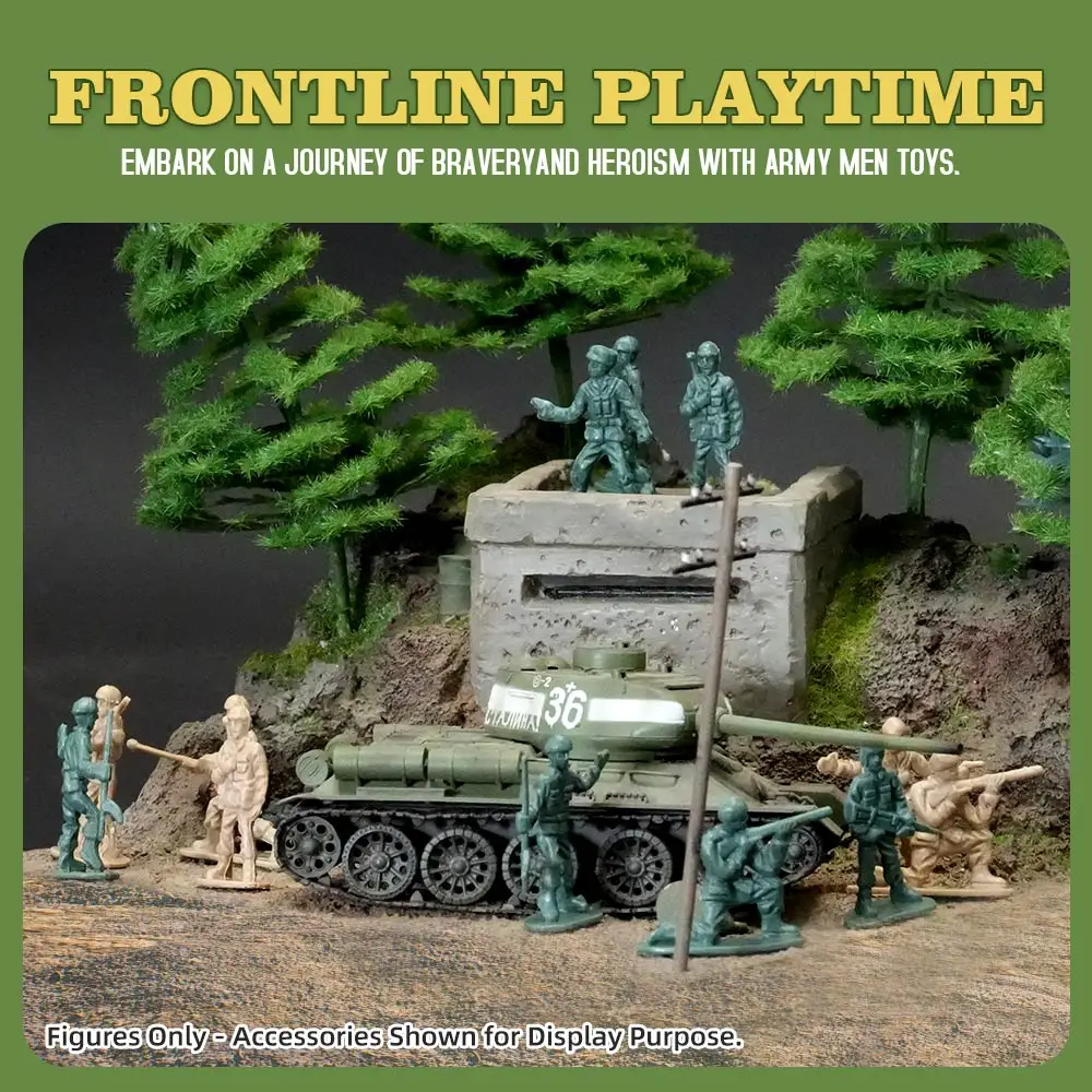 Viikondo army men toy soldier 1/72 - Фотография_6