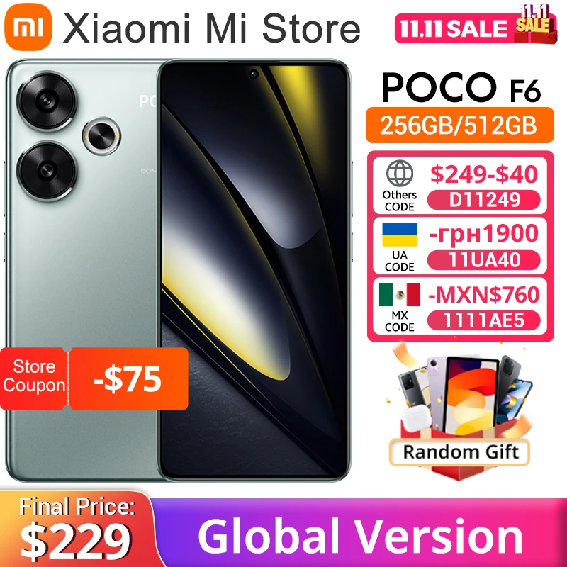 Poco f6 5g глобальная версия мобильного