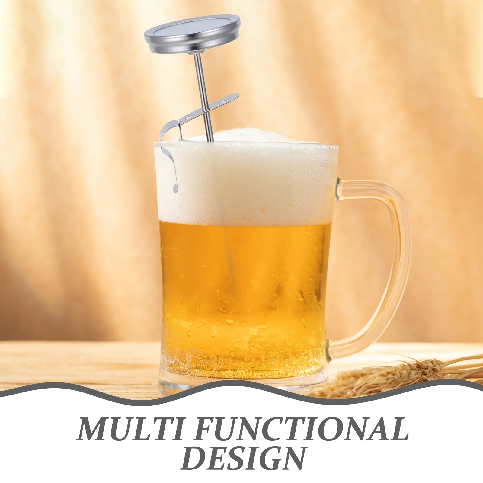 Съемный термометр из нержавеющей стали для чая с молоком - Фотография_2