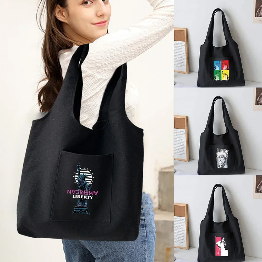 Trendy shopping bags foldable ladies