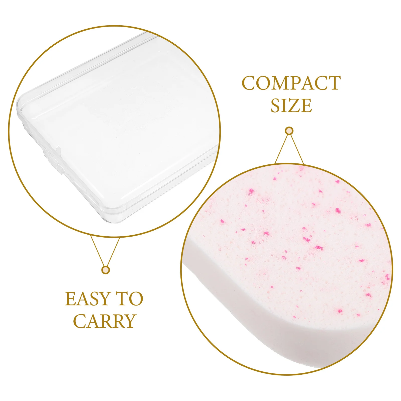 1 комплект портативных губок для чистки лица - Фотография_5