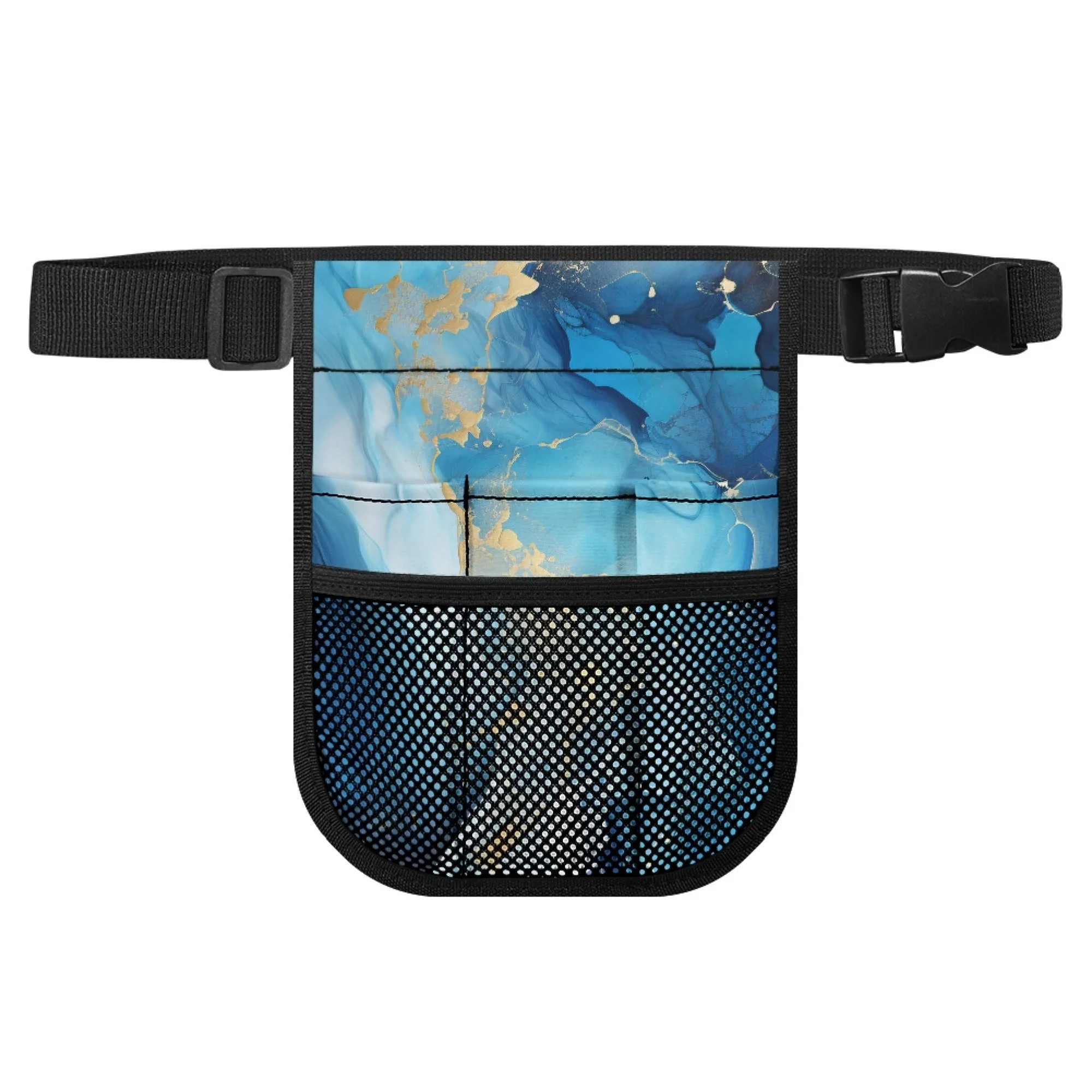 Поясная сумка медсестры с мраморным принтом