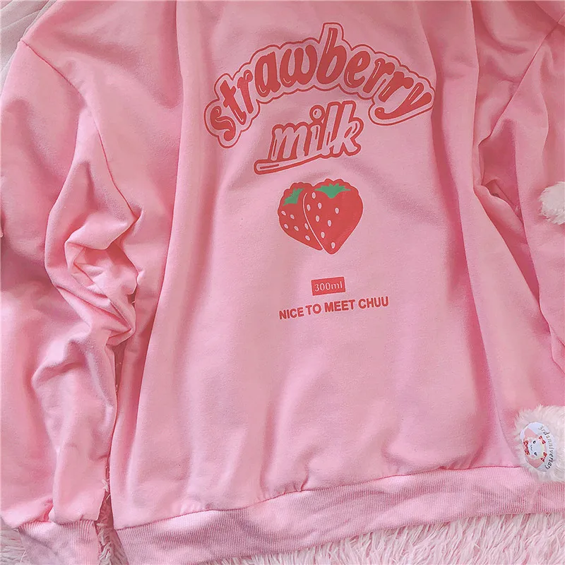 S-3xl harajuku kawaii толстовка - Фотография_5