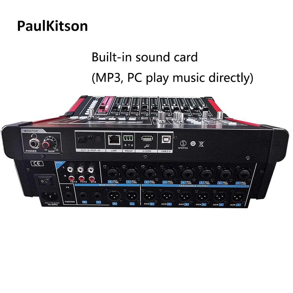 Профессиональное цифровое микшерное оборудование paulkitson d16 - Фотография_3
