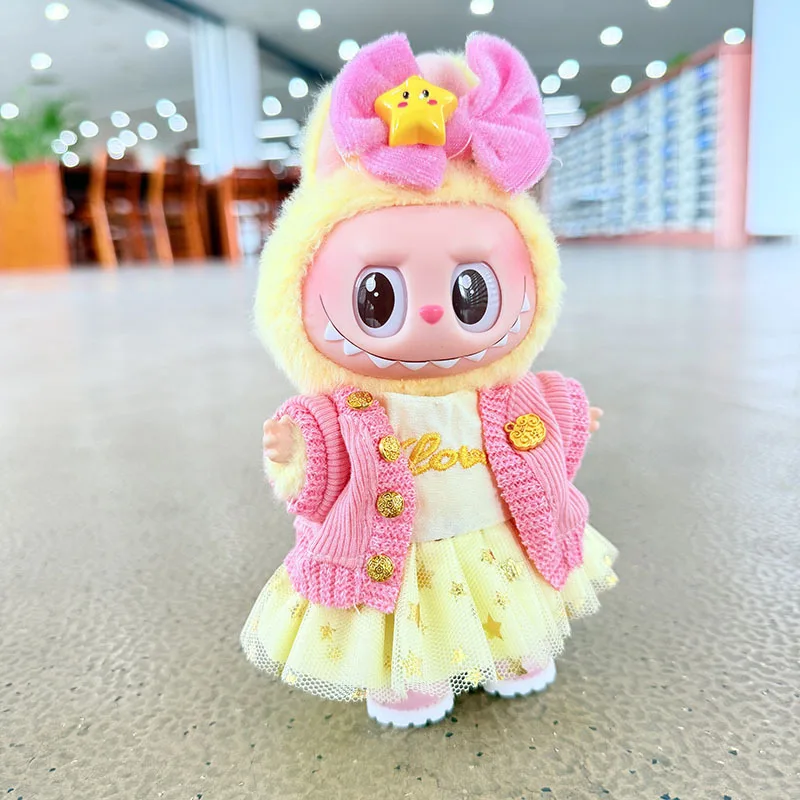 Оригинальная одежда labubu 17 см - Фотография_3