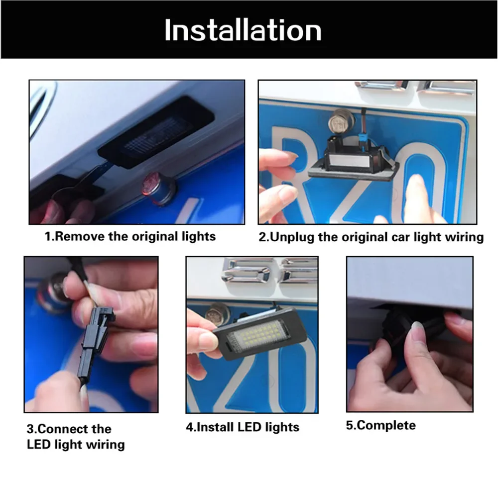 2x подсветка номерного знака для - Фотография_6
