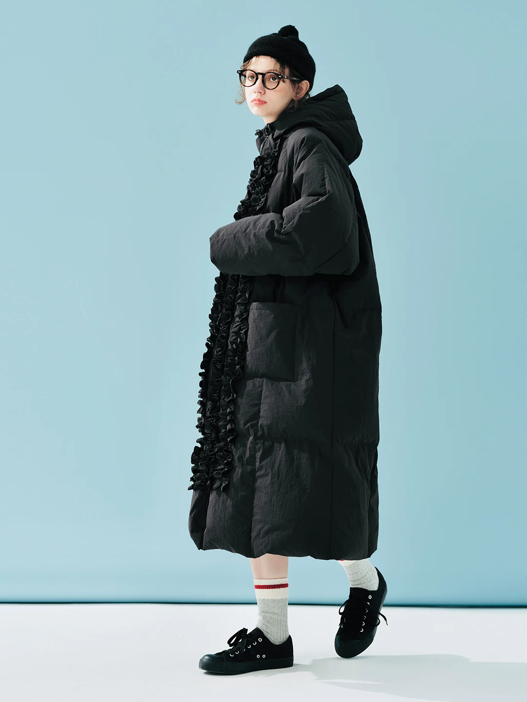 Imakokoni, черный пух с грибками - Фотография_4