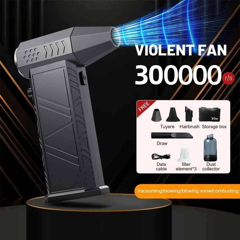 Вентилятор xiaomi violent 300000 мощный вентилятор об/мин - Фотография_2