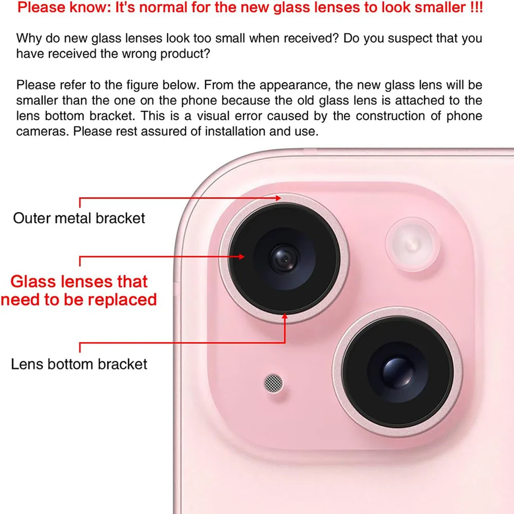 Стекло задней камеры для iphone 11 - Фотография_3