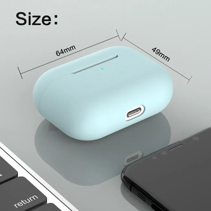 Силиконовый чехол для airpods pro - Фотография_2