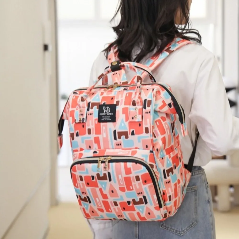 Fashion print mummy bag korean