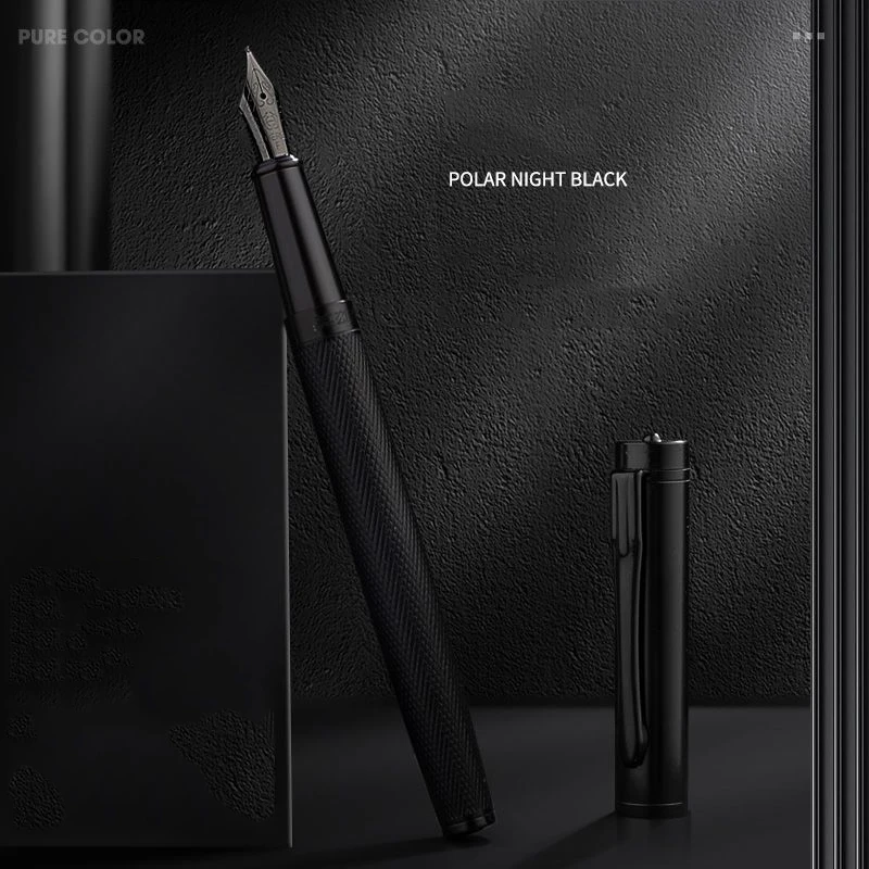 Металлическая перьевая ручка hero black forest - Фотография_2