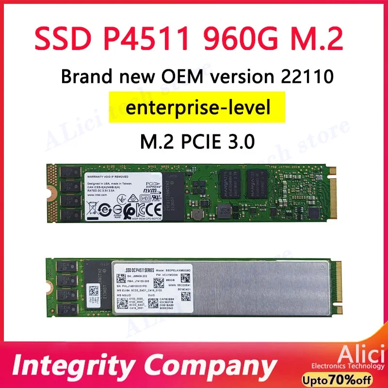 Для intel p4511 960g