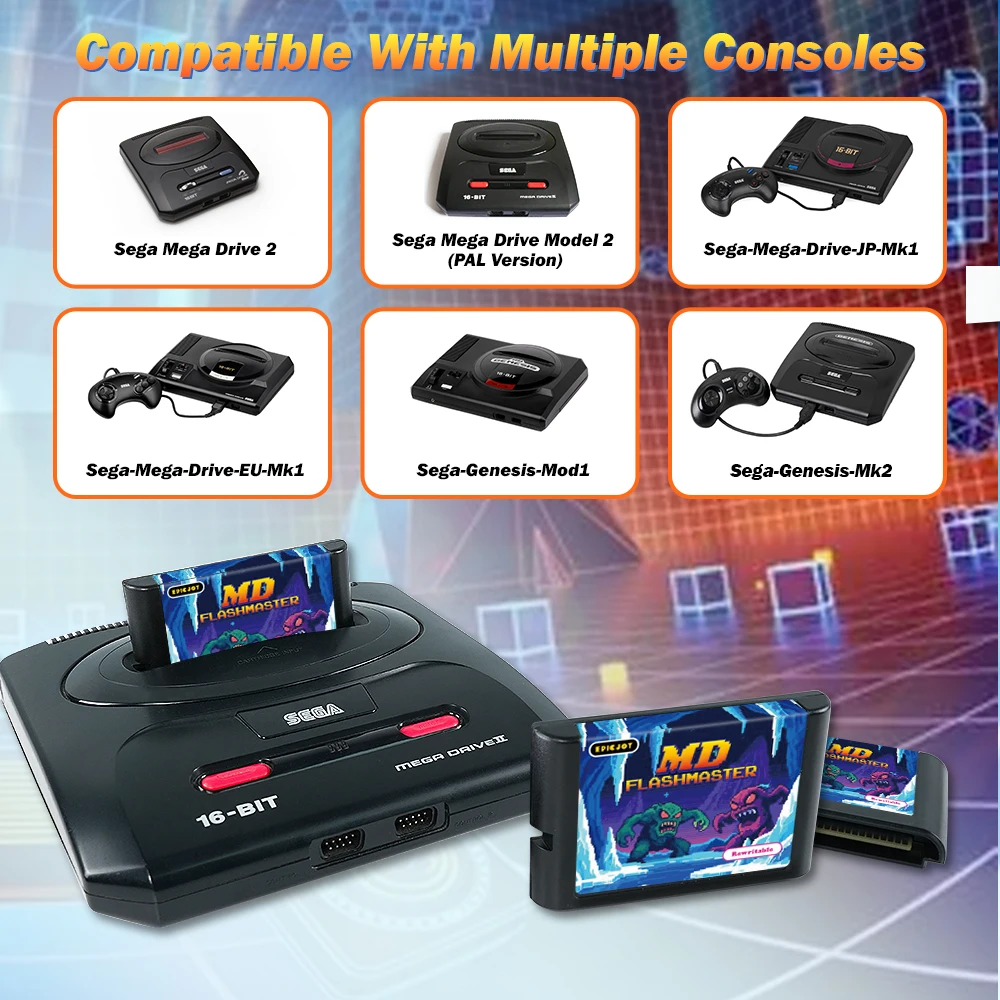 Игровой картридж epicjoy md rewriter - Фотография_5