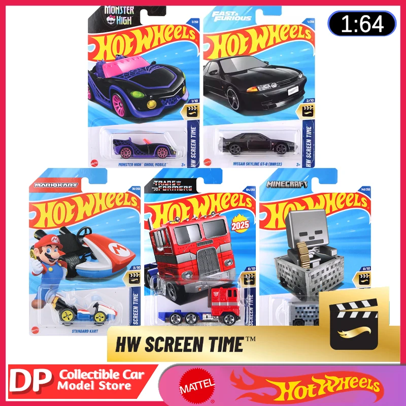 Новые hot wheels screen time 2025
