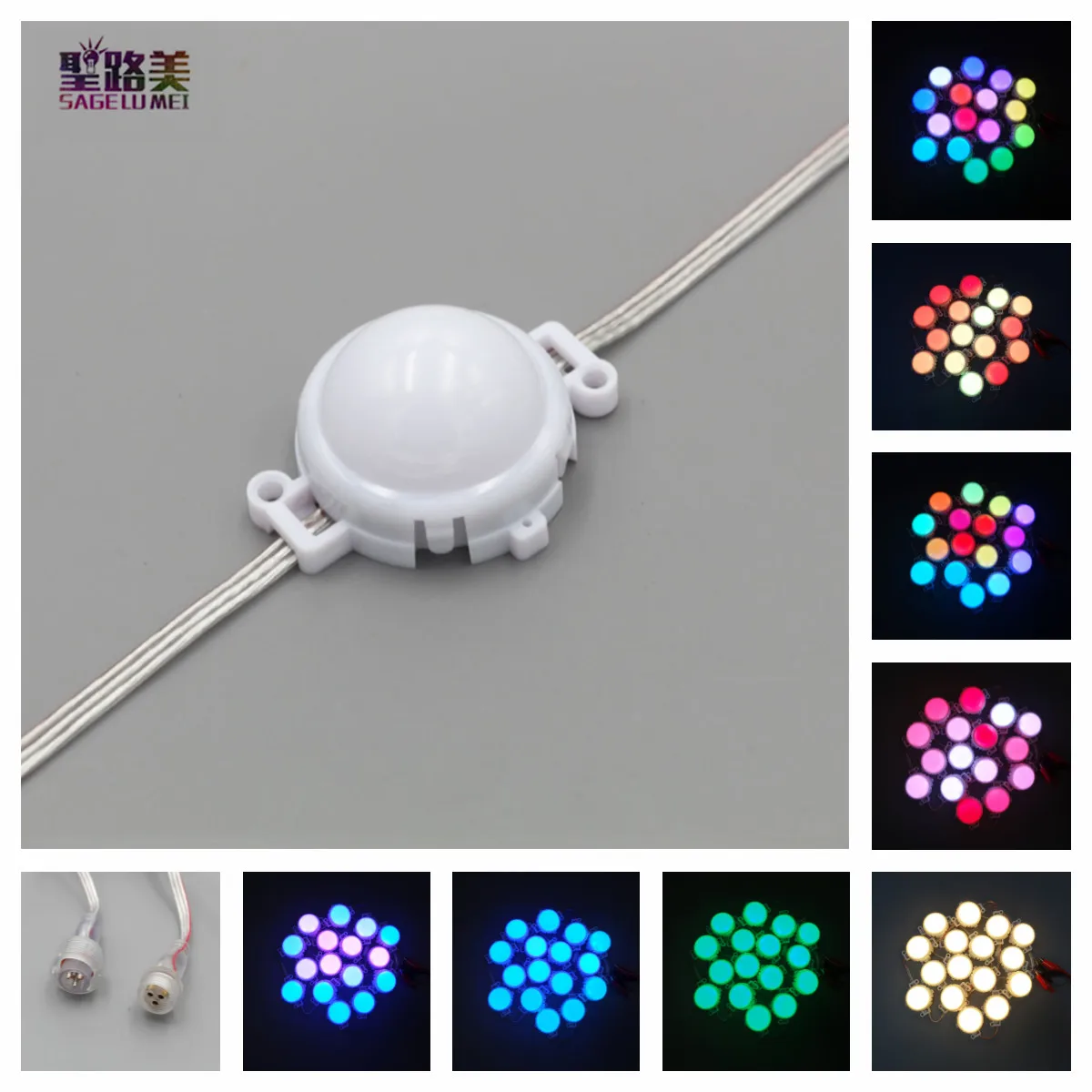 Dc24v d50mm smd5050 rgb