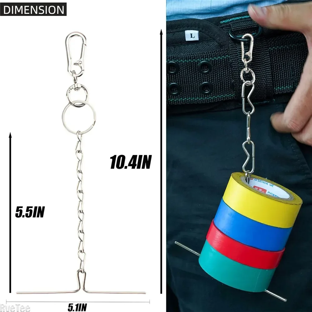 Новый высококачественный держатель-цепочка для хранения ленты с крючком - Фотография_4