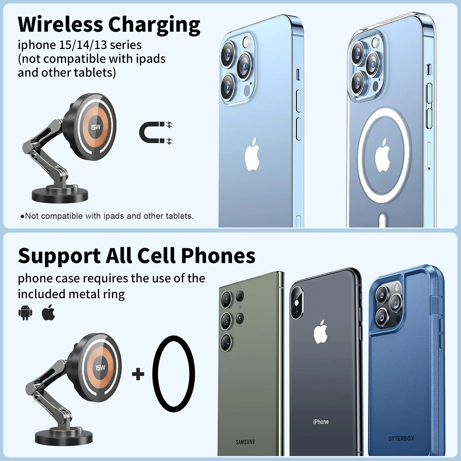 Магнитный автомобильный держатель - Фотография_6