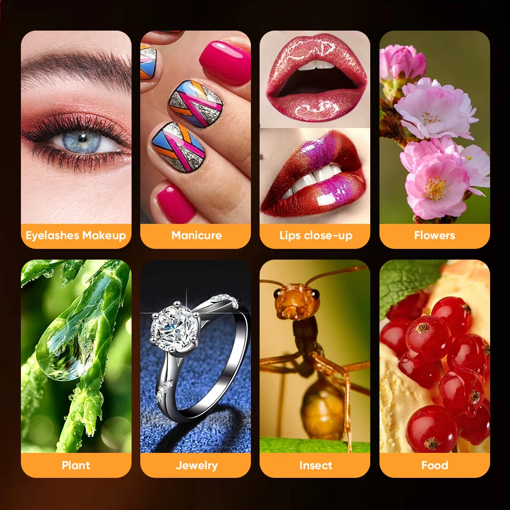 Макрообъектив apexel 100 мм hd для iphone и android - Фотография_6