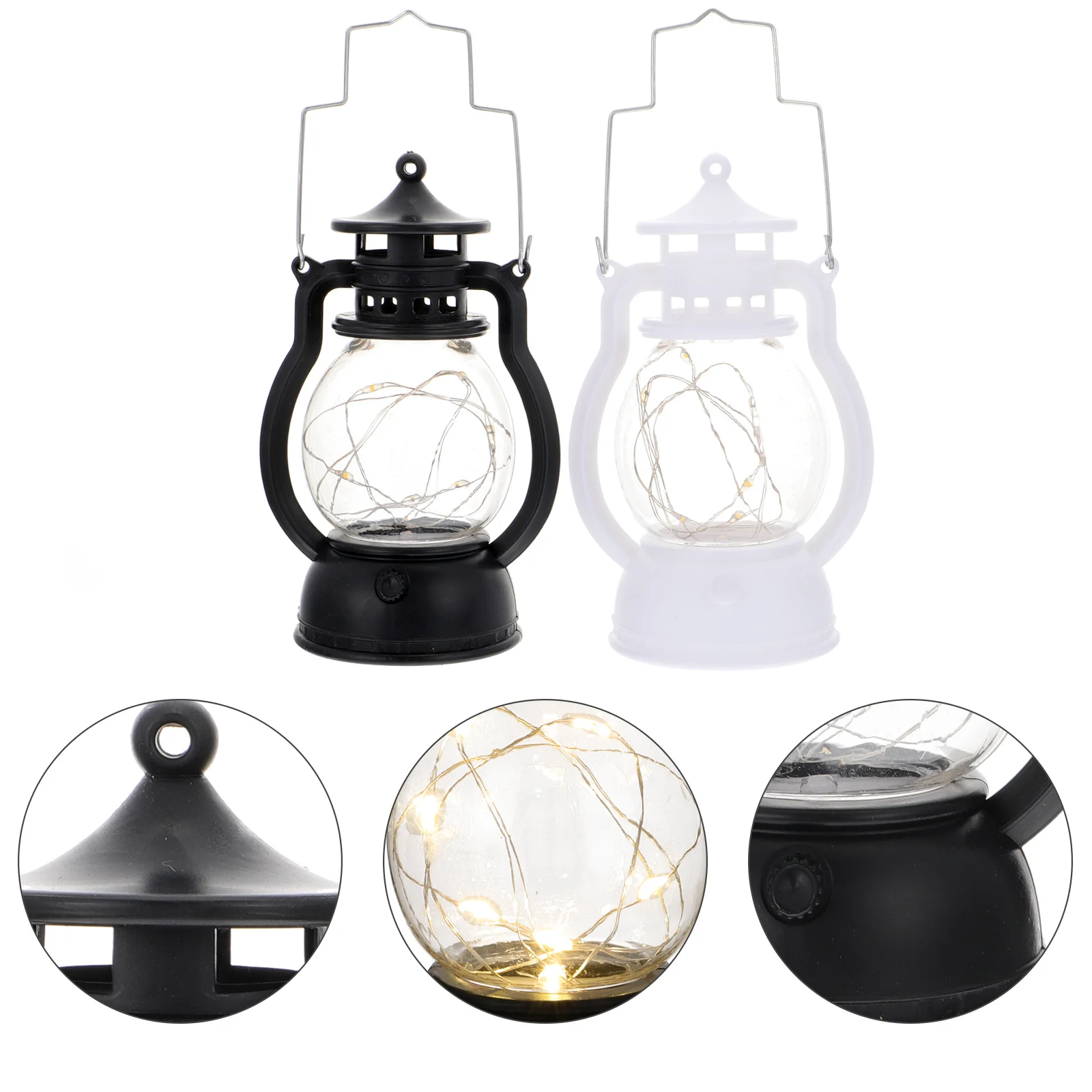 Винтажный декоративный фонарь компактного размера - Фотография_5