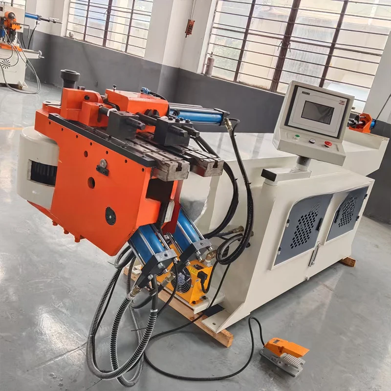 Полуавтоматические трехмерные фитинги dw63nc с чпу - Фотография_2