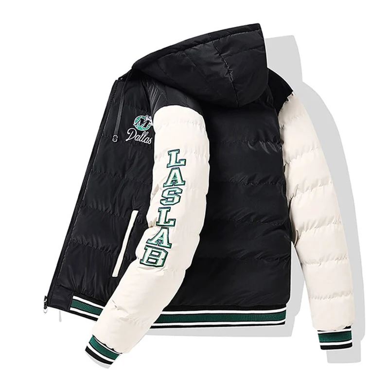 Свободная удобная утепленная мужская парка на открытом воздухе - Фотография_4