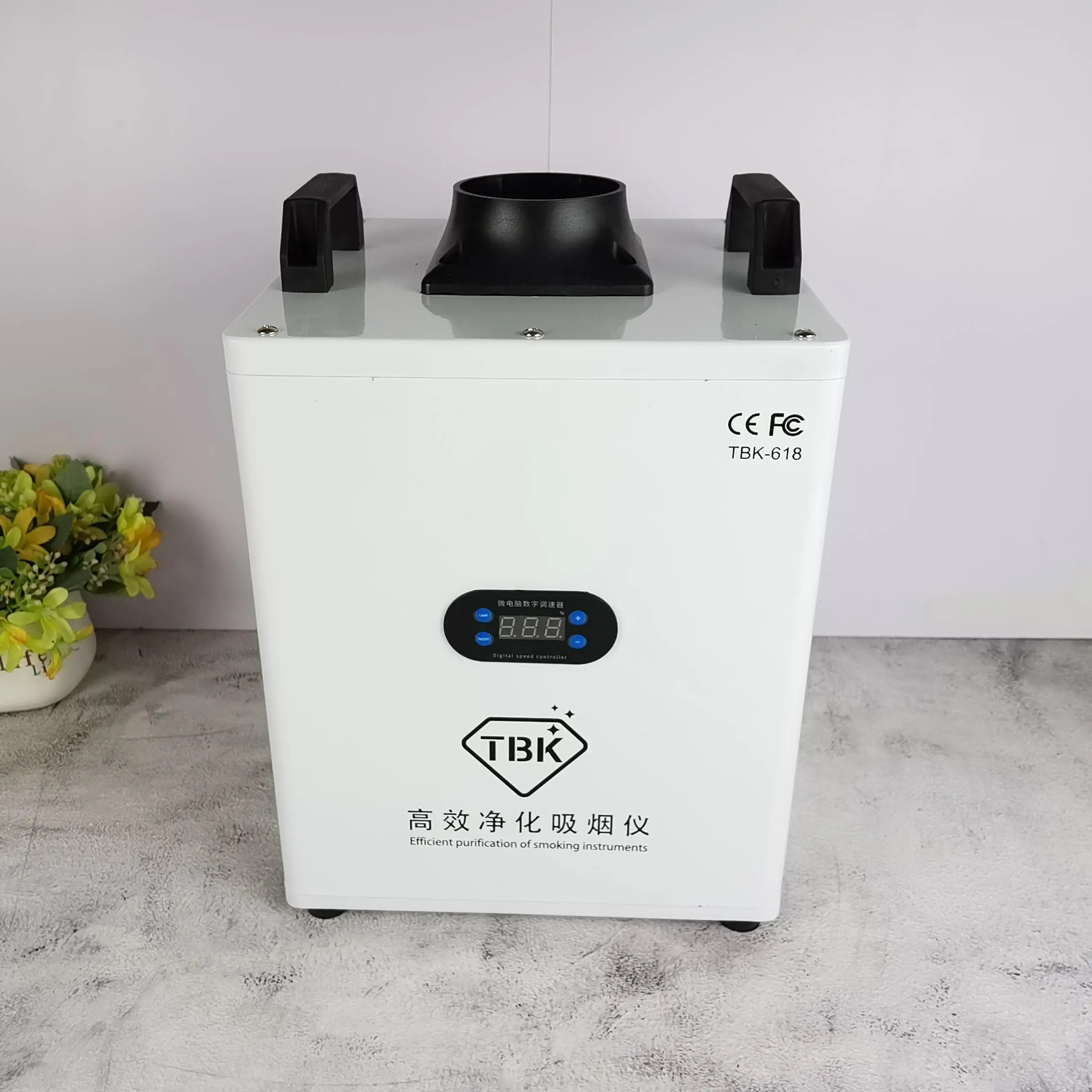 Tbk618, стеклянный лазерный сепаратор для очистки воздуха