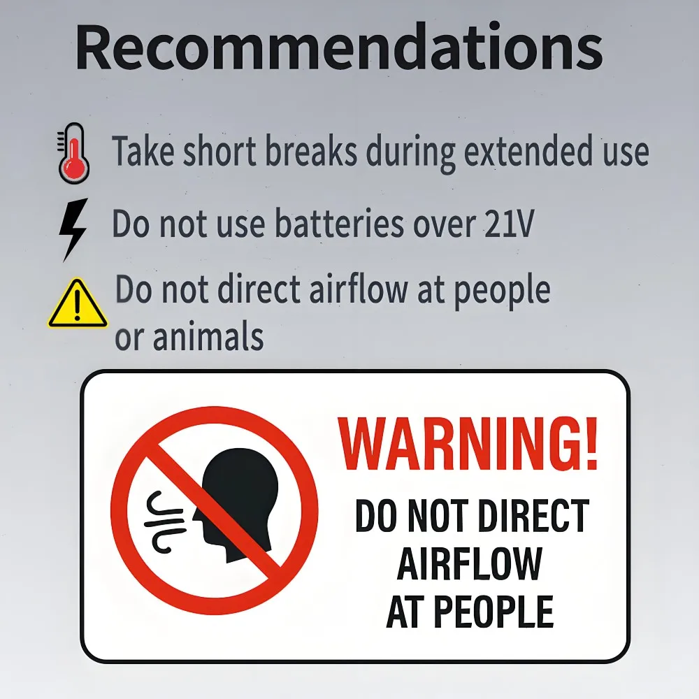 Мощный турбовентилятор с тягой 550 г для очистки опавших листьев - Фотография_6