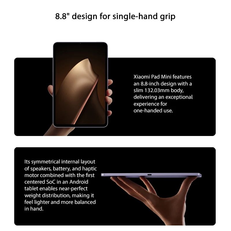 【brand+】xiaomi pad mini global version mediatek dimensity 9400+ 8 - Фотография_3