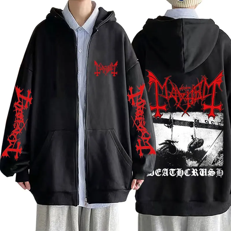 Mayhem deathcrush графическая толстовка