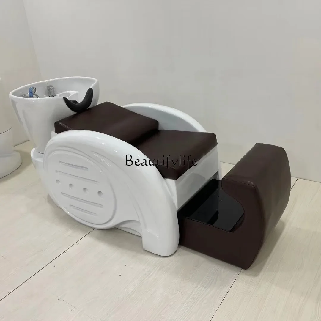 Yj32 парикмахерская полужелая кровать для парикмахерской - Фотография_3