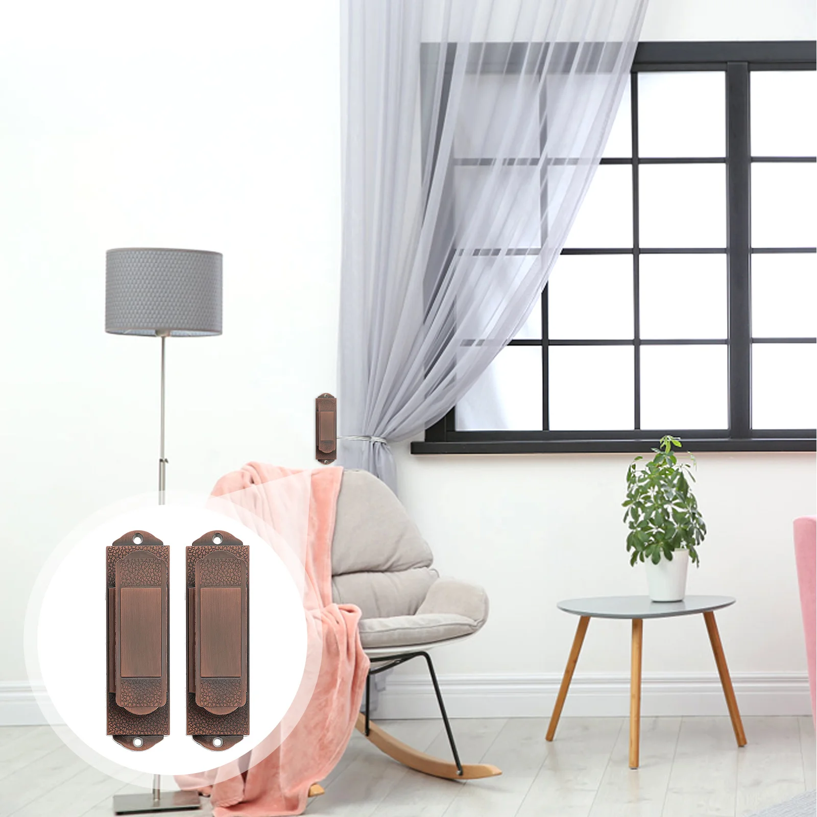 1 пара бытовых крючков для штор - Фотография_4