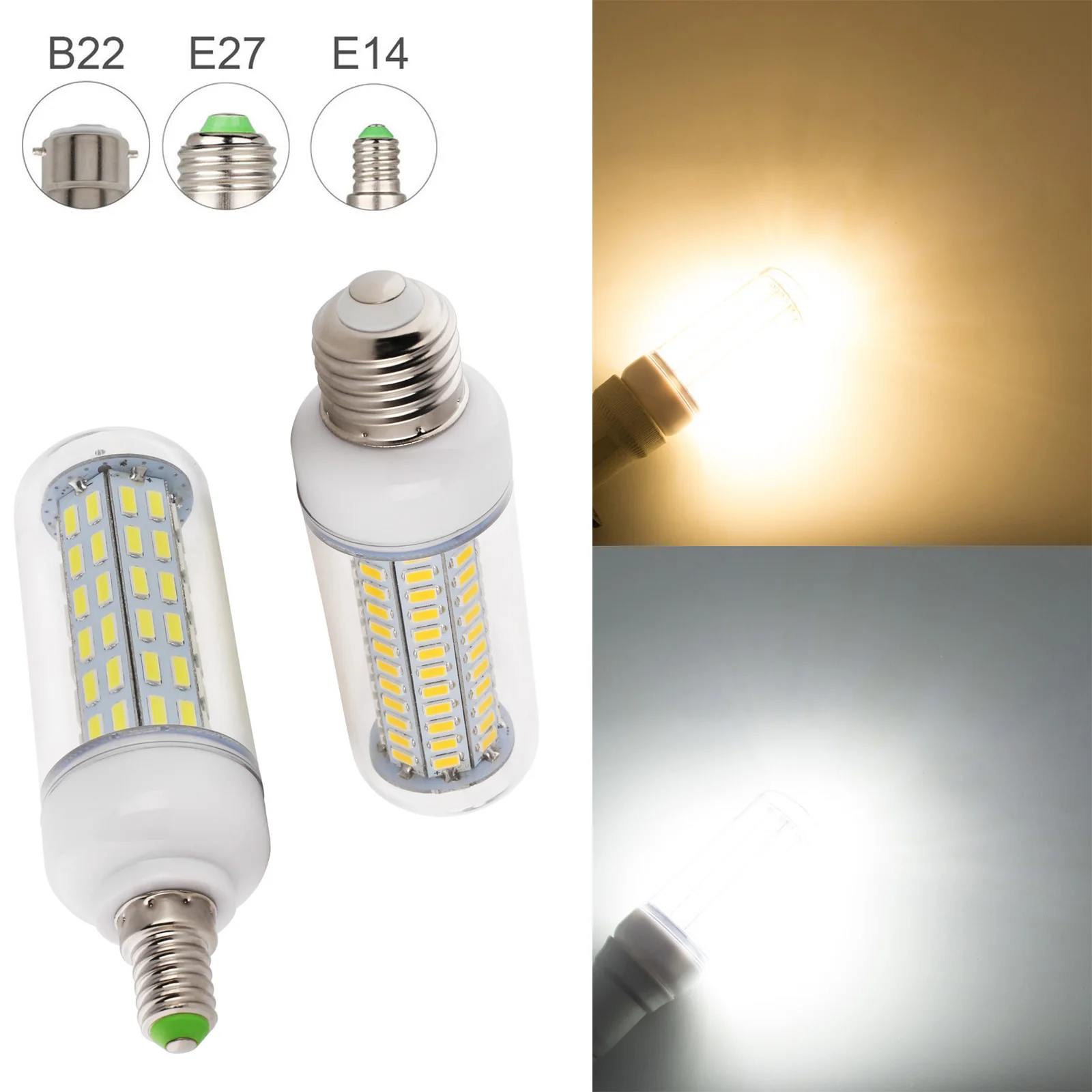 E27 e14 b22 e26 светодиодные кукурузные