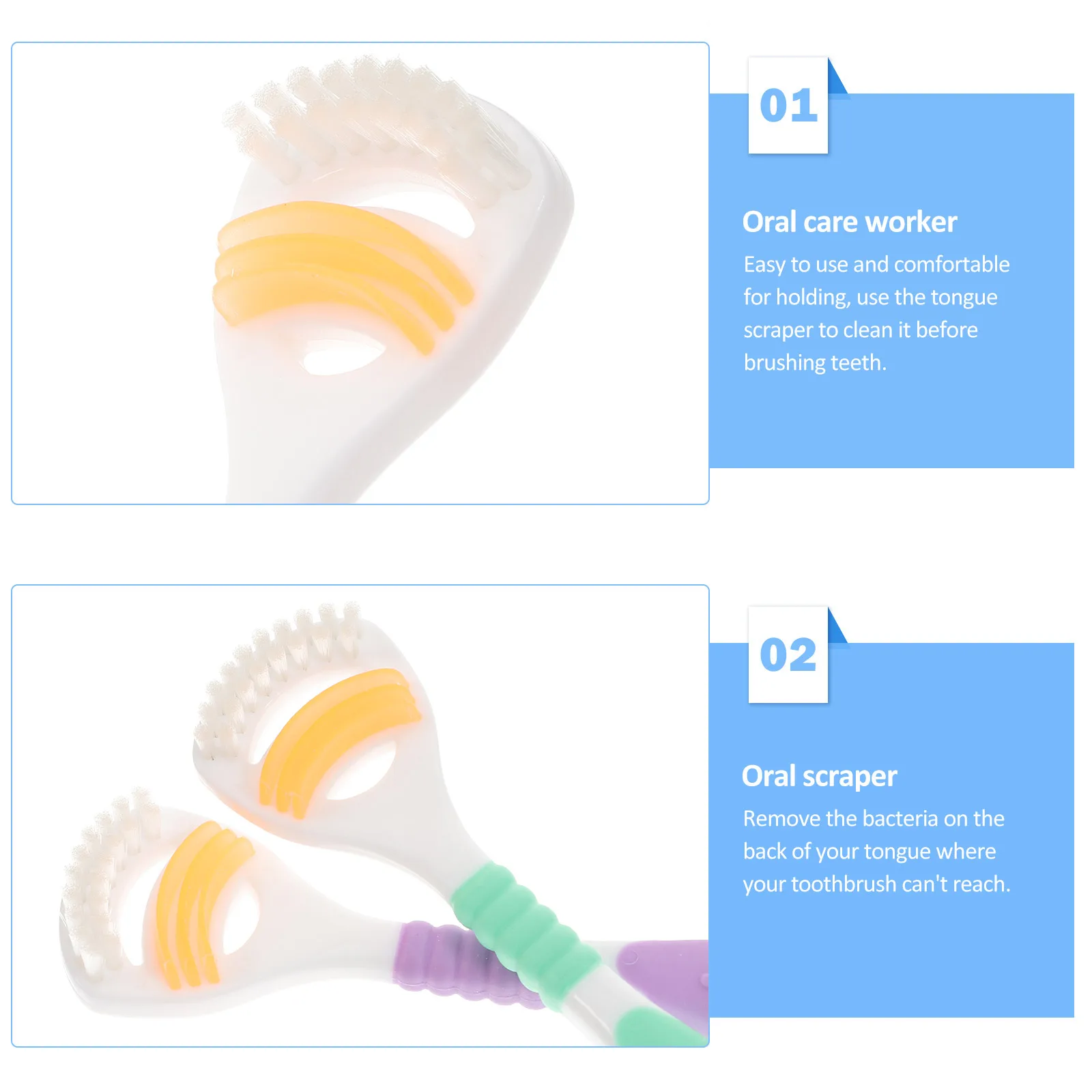 Набор скребков для языка - Фотография_2