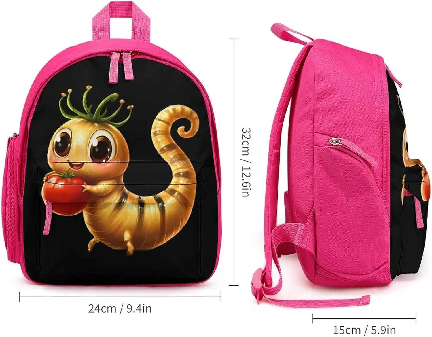 Золотой дорожный рюкзак для ноутбука catepillartomatoss - Фотография_2