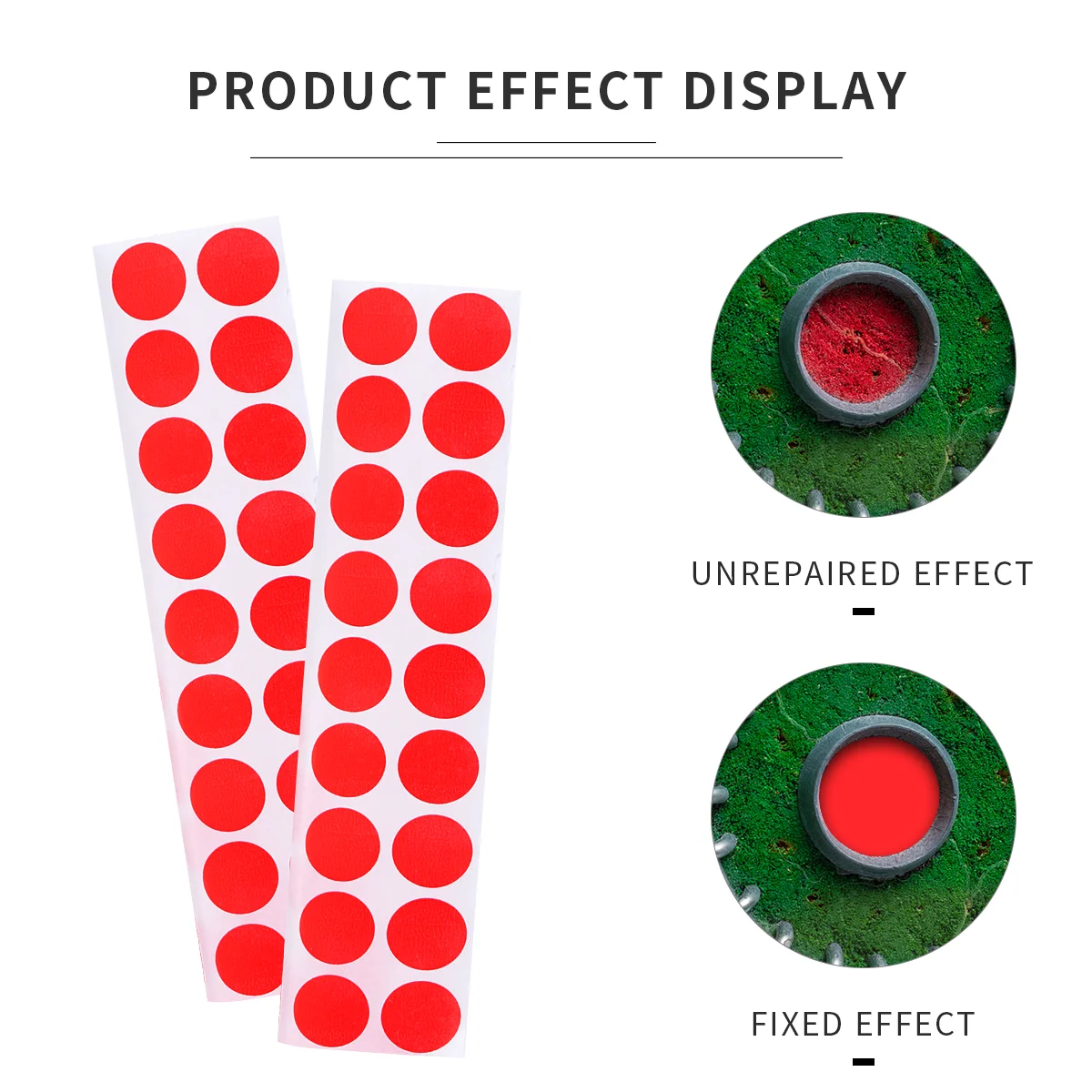 Неоновый свет, круглые наклейки для стрельбы - Фотография_3