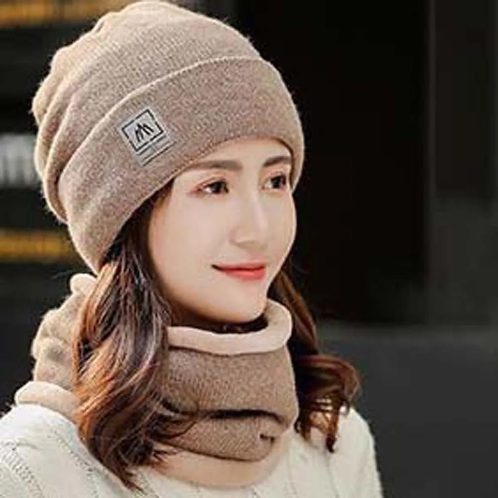 Шапка-ушанка, эластичная шапка и шарф - Фотография_4