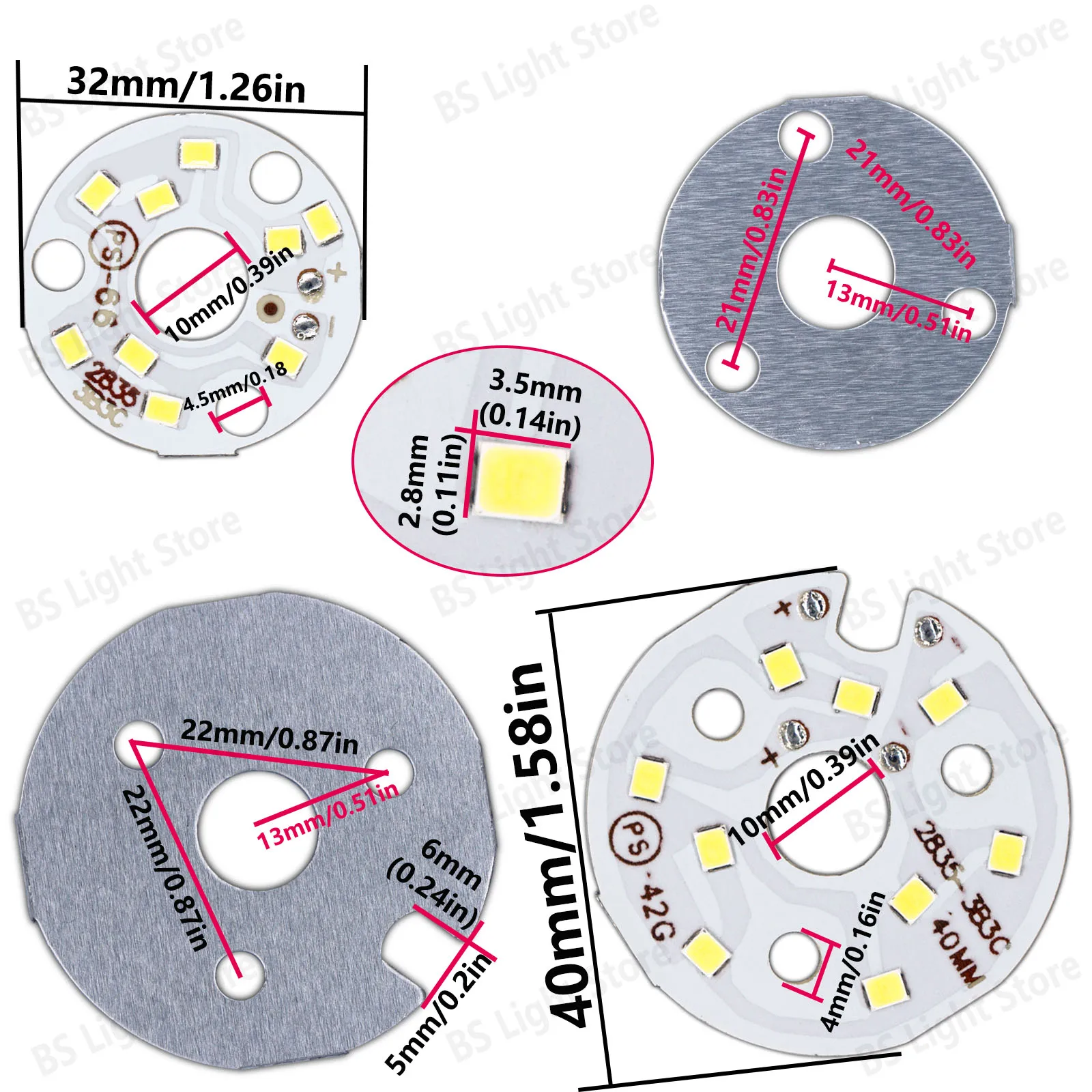 Светодиодная плата 2835 светодиодная бусина dc9-9 - Фотография_4