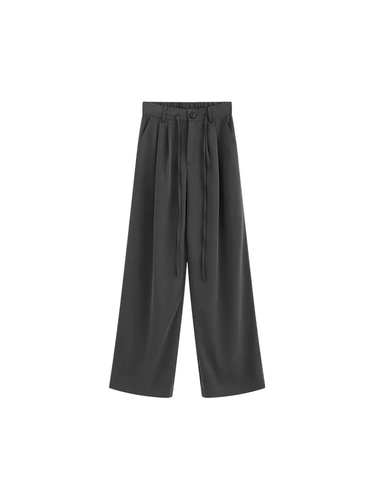 Широкие брюки с высокой талией - Фотография_6