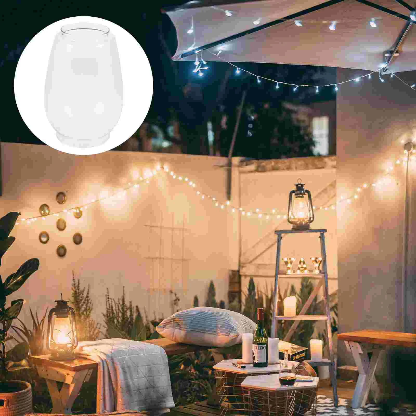 Фонари, стеклянный масляный абажур - Фотография_3