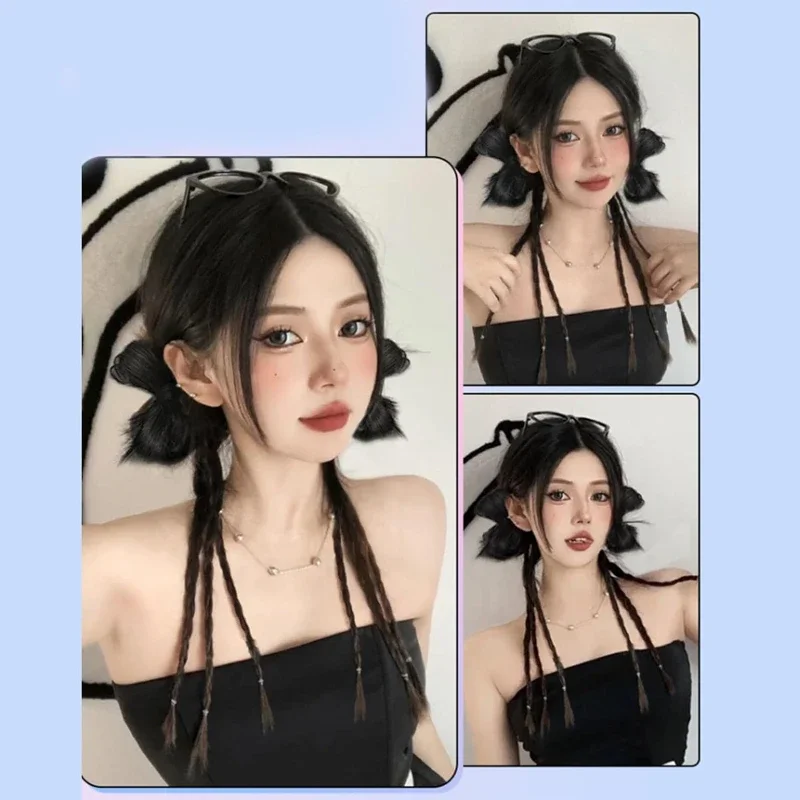 Модные прямые накладные удлинители волос - Фотография_6