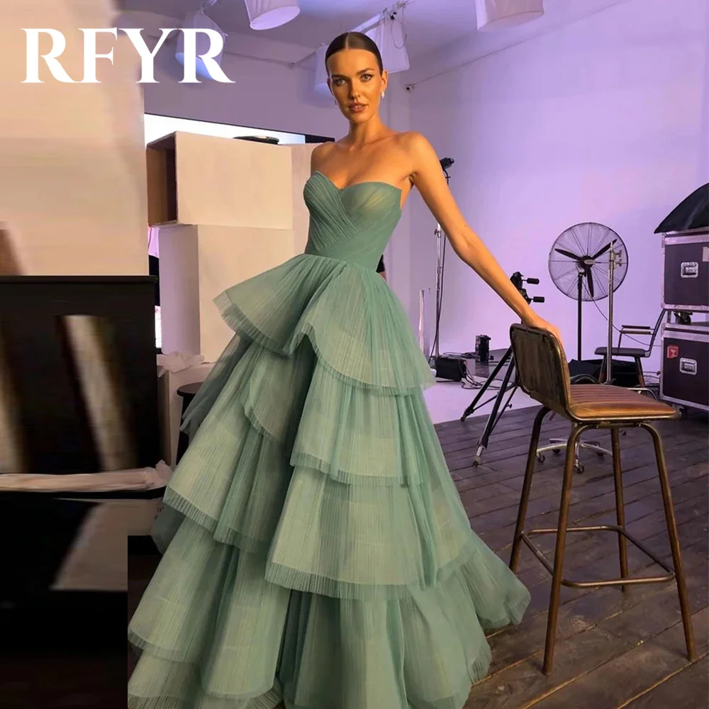 Зеленые вечерние платья rfyr - Фотография_2