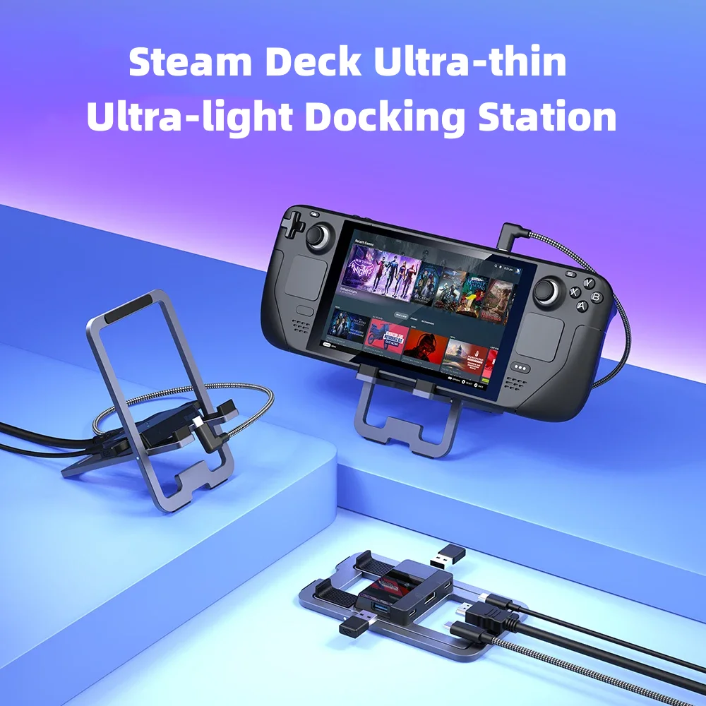 Ультратонкая стыковая станция steam deck