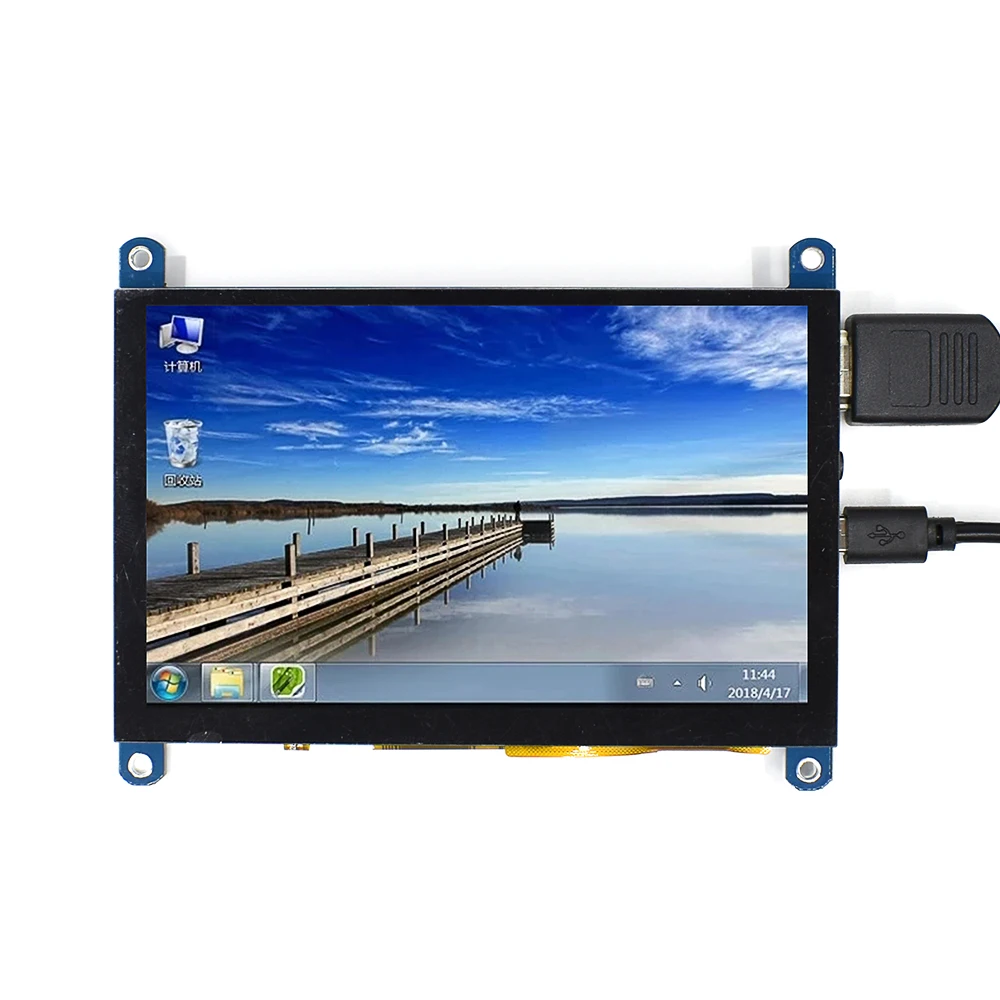 5-дюймовый портативный монитор eqv hdmi 800x480 - Фотография_2