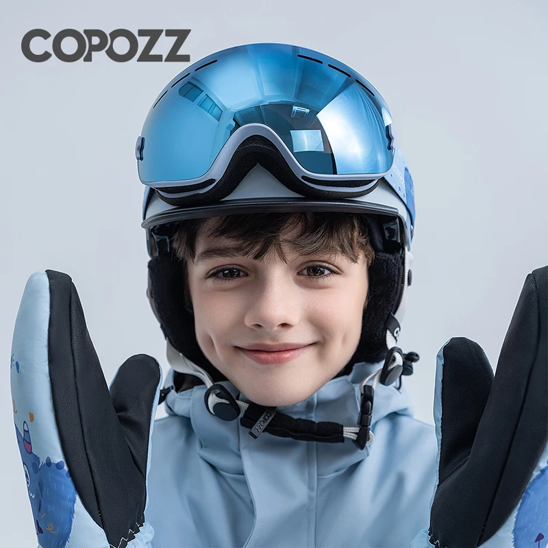 Copozz брендовые детские лыжные очки для детей 4-15 лет - Фотография_6