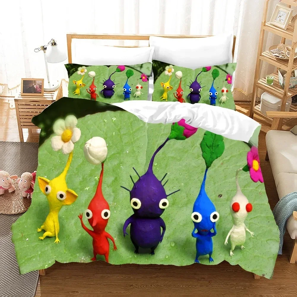 3d аниме pikmin комплекты постельного