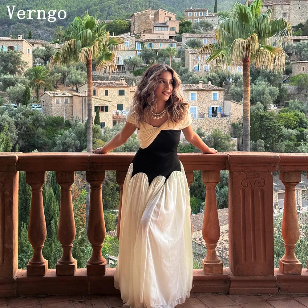 Verngo lvory черное шифоновое вечернее