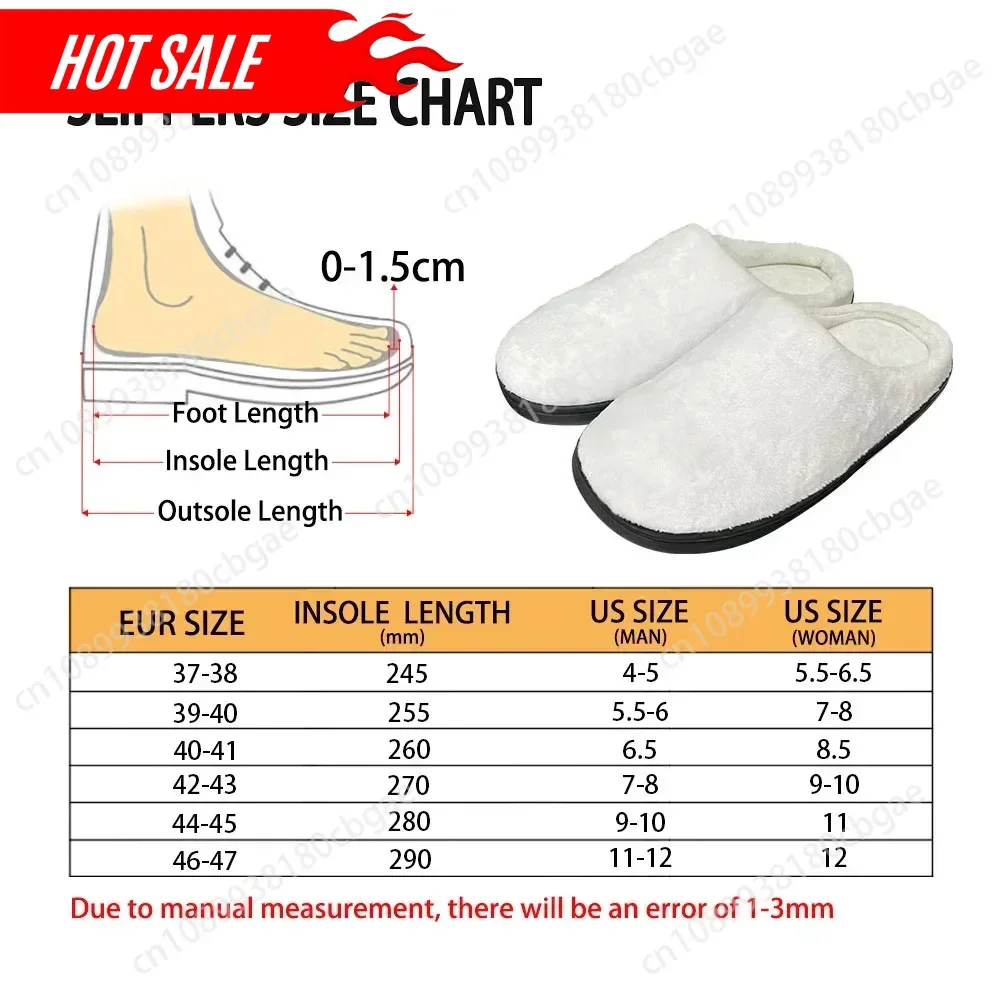 Домашние хлопковые тапочки с испанским флагом на заказ - Фотография_4