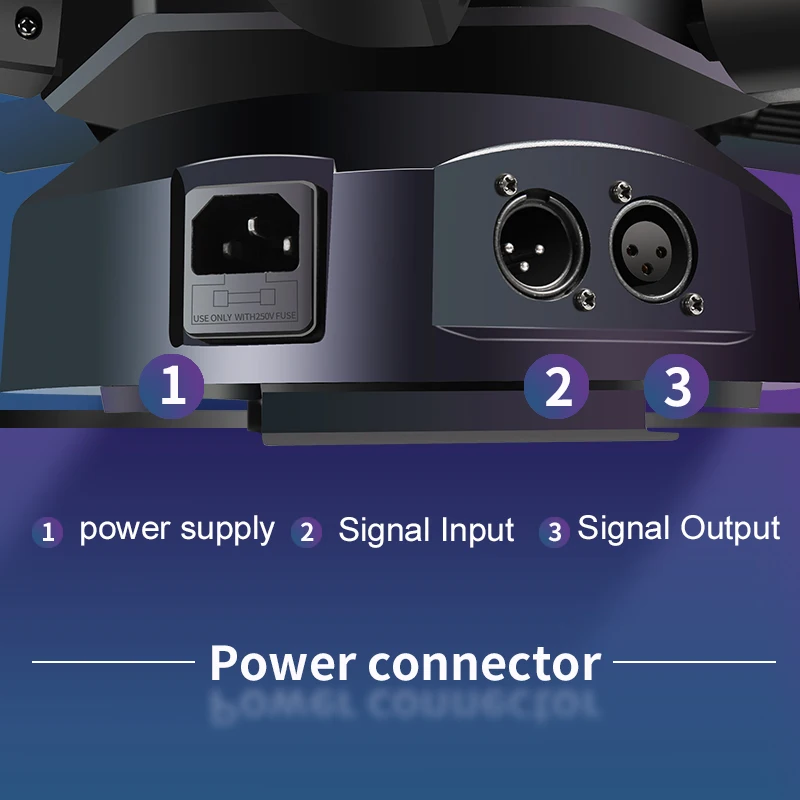 Dmx 10x10w 6-головочный светильник - Фотография_5