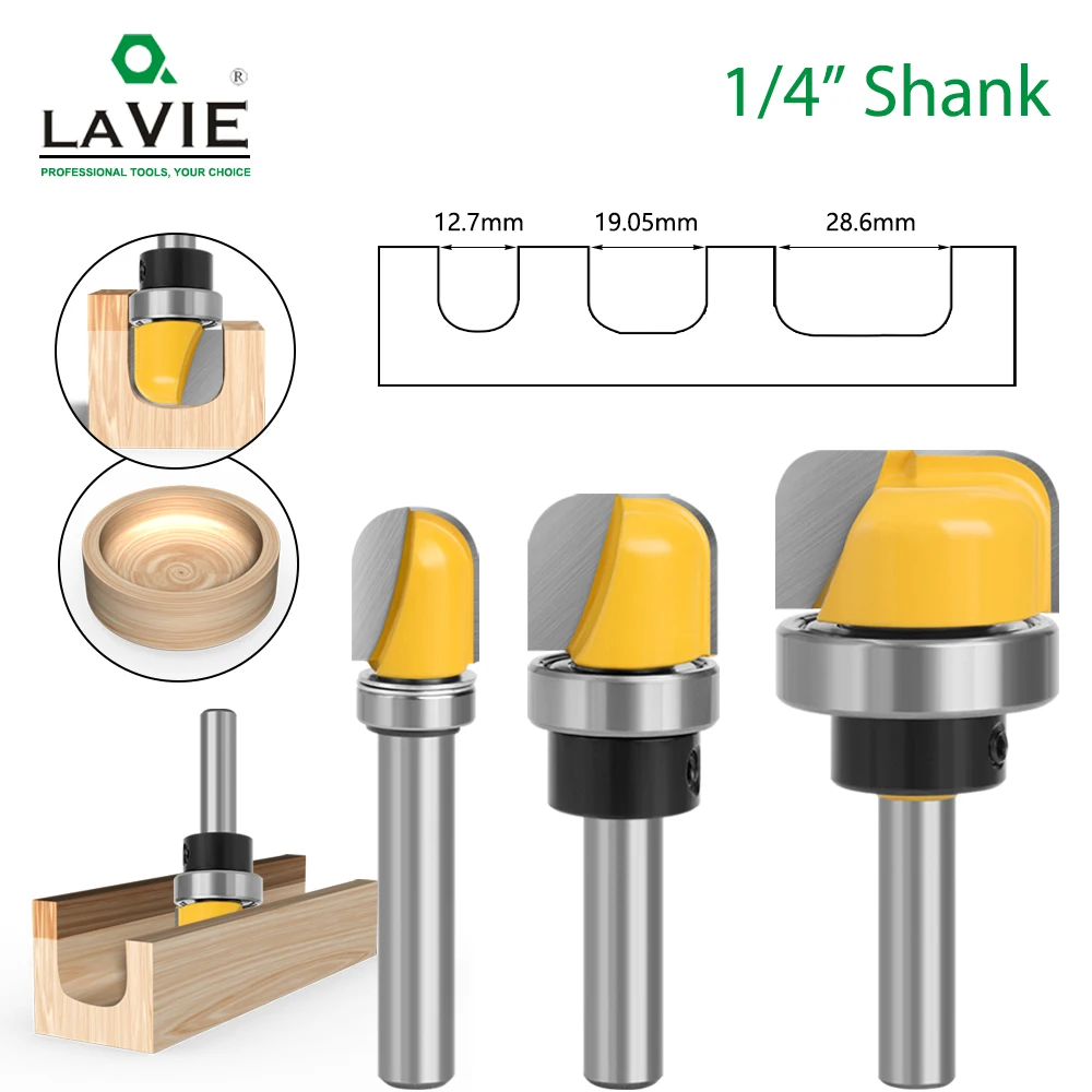 Lavie 6 мм 6,35 мм хвостовик 1-1/8
